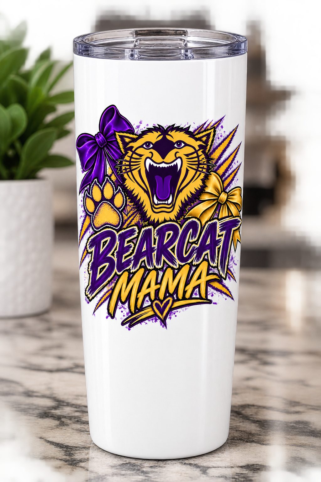 BearCat Mama 20oz Insulated Tumbler