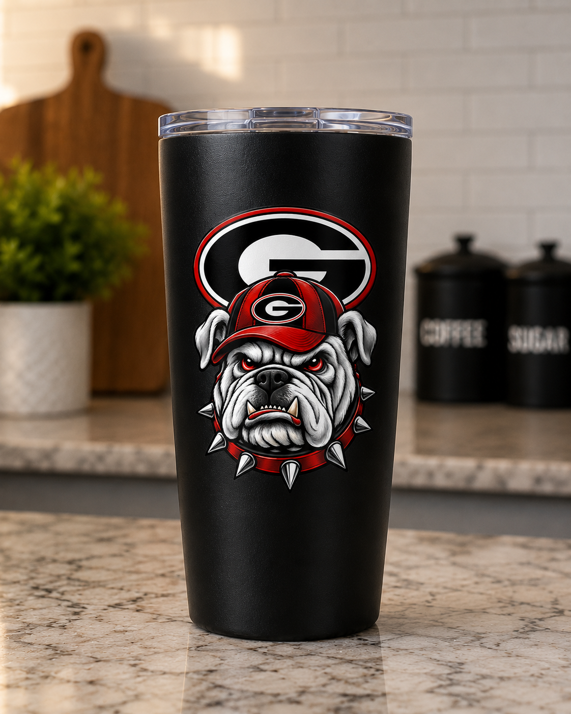 Bulldog Logo 20oz Tumbler