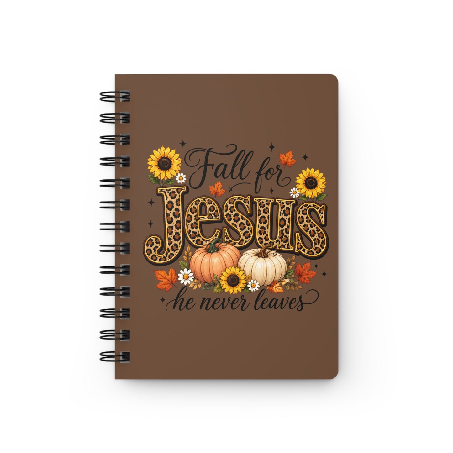 Fall for Jesus Spiral Journal
