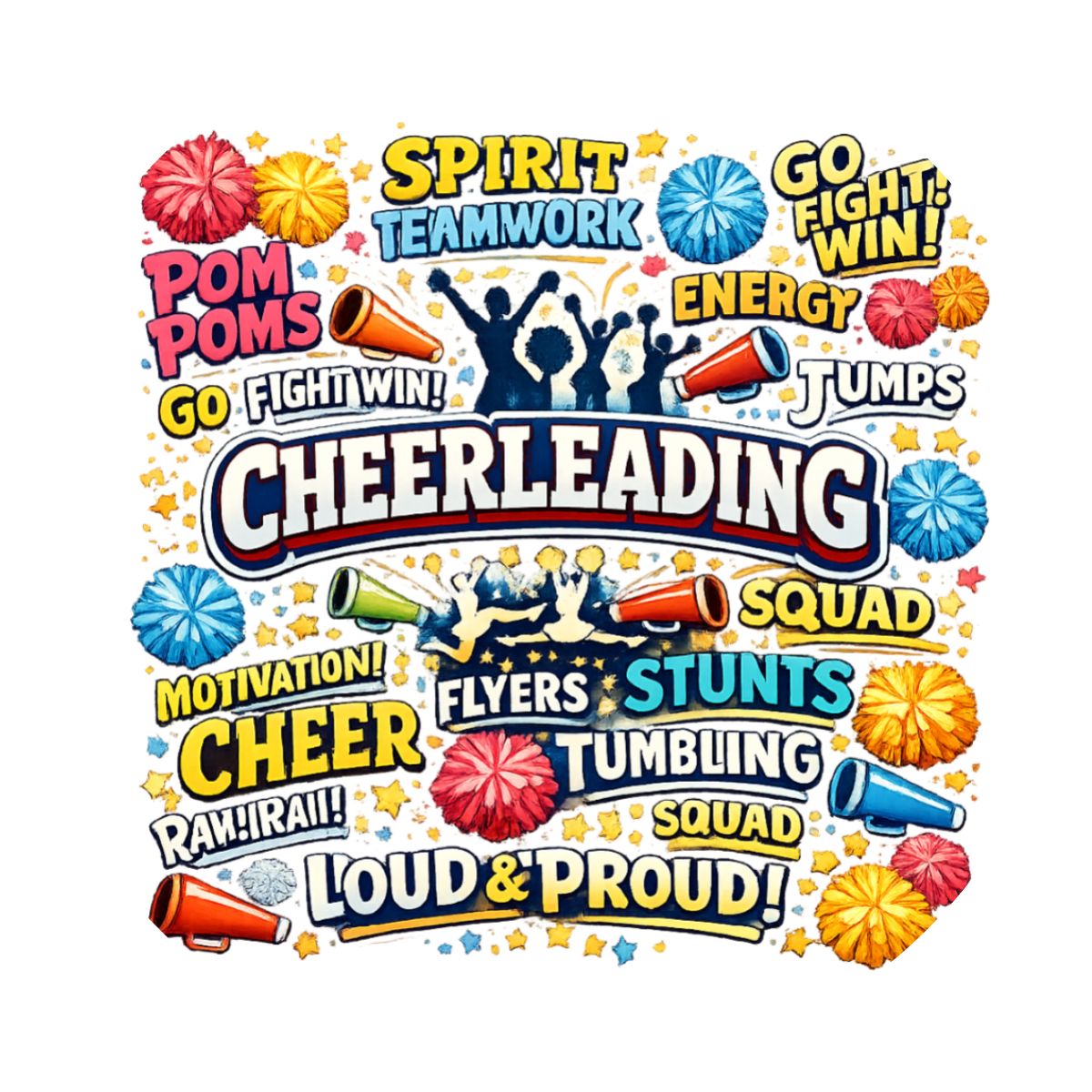 Bao Bun Squishy- Cheerleading