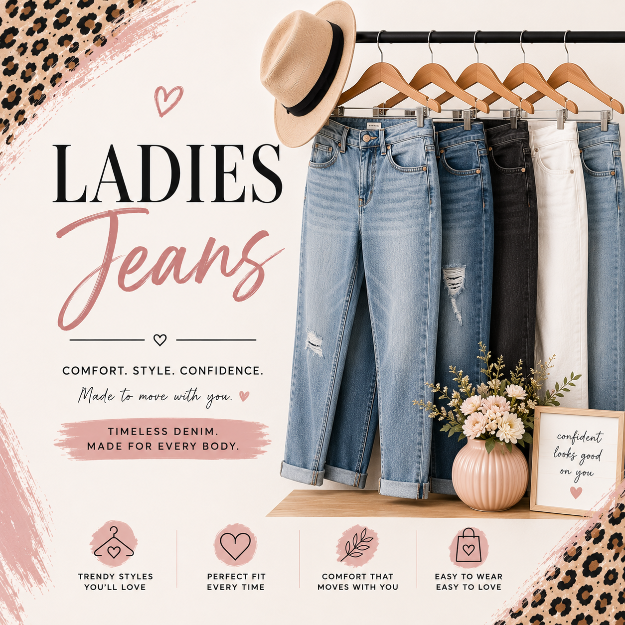 Ladies Jeans