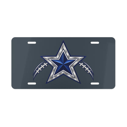 Football Star License Plate