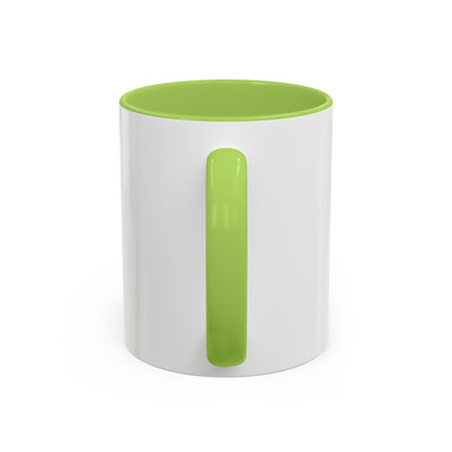 Go Ahead, Make My Day Coffee Mug — Pink Accent Ceramic Mug (11/15oz)