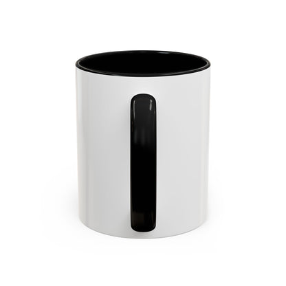 Go Ahead, Make My Day Coffee Mug — Pink Accent Ceramic Mug (11/15oz)