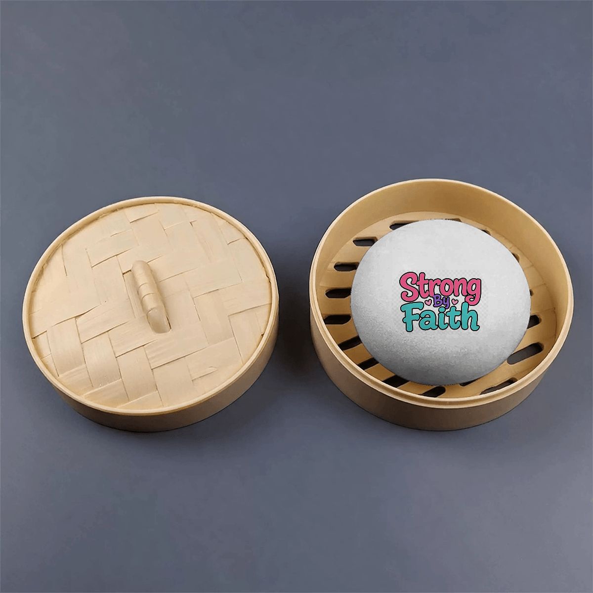 Bao Bun Squishy- Strong by Faith
