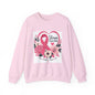 Breast Cancer Awareness Sweatshirt – "Stronger Together" Pink Ribbon Floral Crewneck