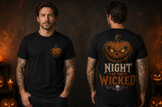 Halloween Jack-O'-Lantern  T-Shirt