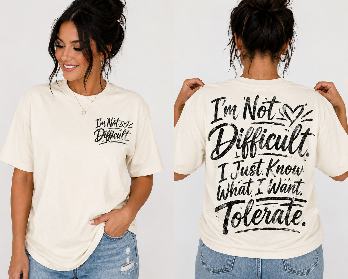 "I Just Know What I Want to Tolerate" Graphic Tee