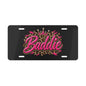 Baddie Leopard Crown Vanity License Plate