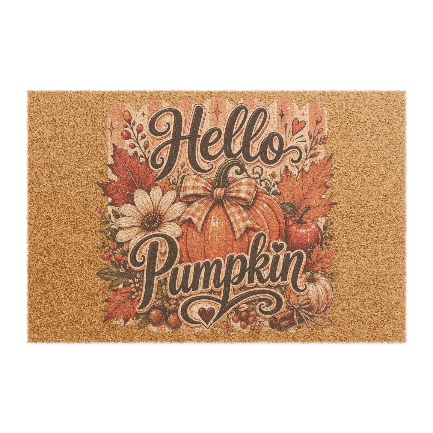 Hello Pumpkin Doormat