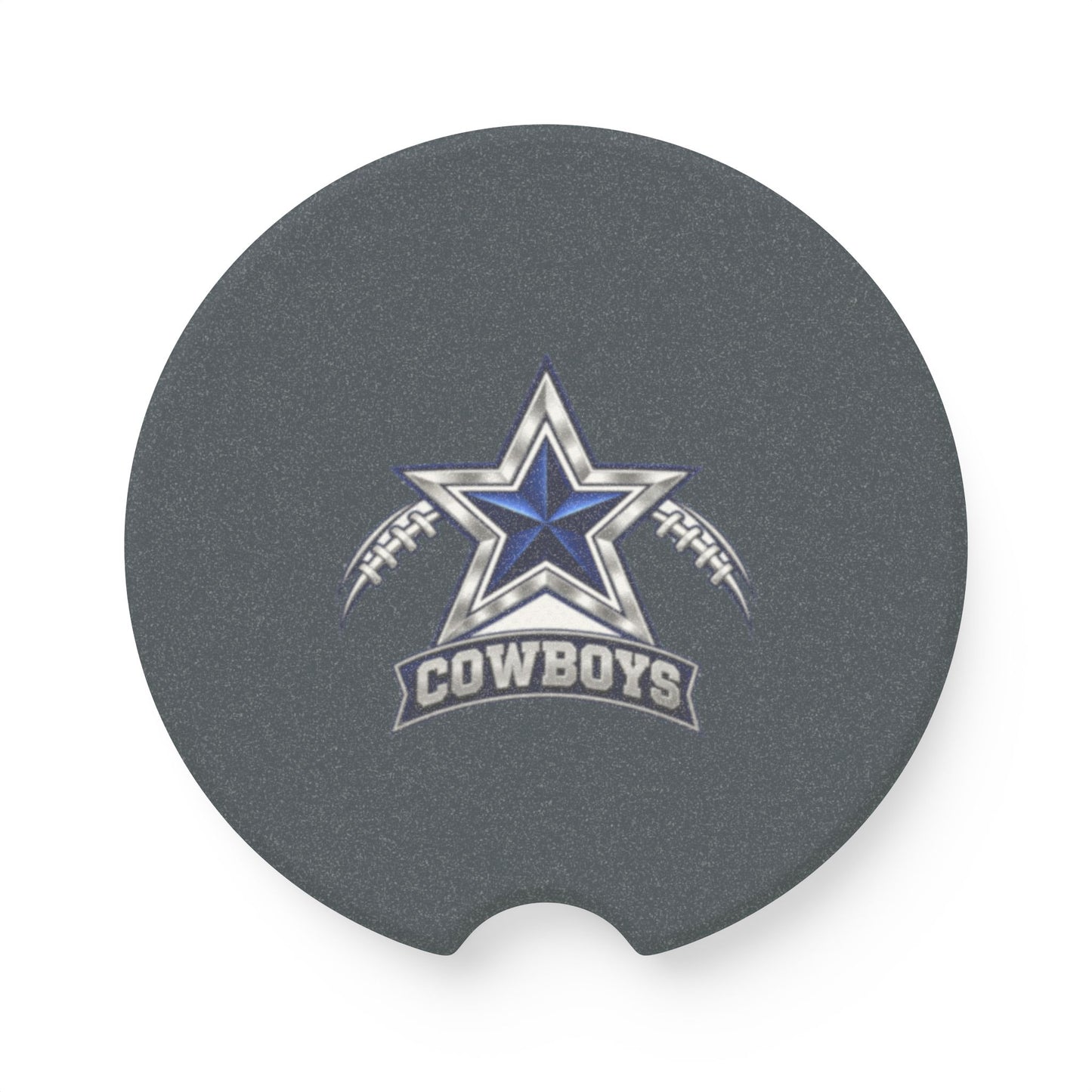 Cowboys Soapstone Car Coaster