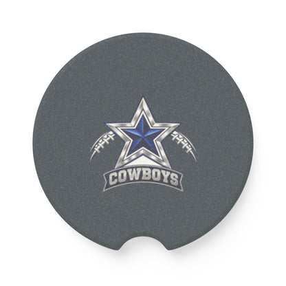 Cowboys Soapstone Car Coaster