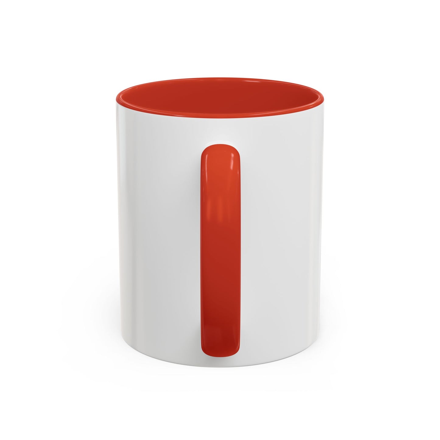 Go Ahead, Make My Day Coffee Mug — Pink Accent Ceramic Mug (11/15oz)