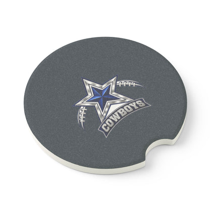 Cowboys Soapstone Car Coaster